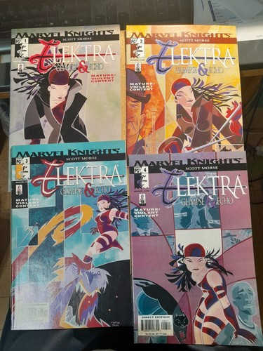Elektra mini serie marvel - elektra,