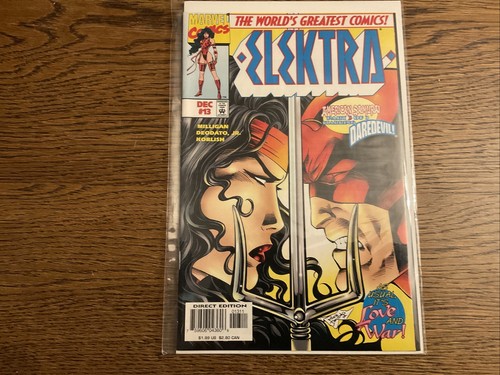 Marvel comics elektra issue - comics,