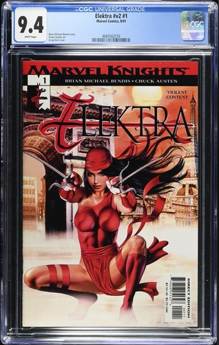 Elektra vol cgc 9 4 - elektra, 9.4