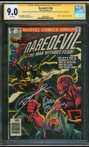 Daredevil 168 1981 cgc 0 - daredevil,