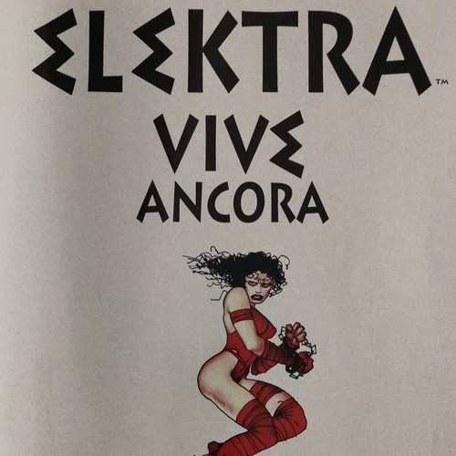 Fumetto elektra vive ancora - fumetto,