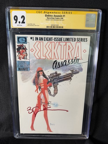 Elektra assassin cgc 9 2 - assassin, ss